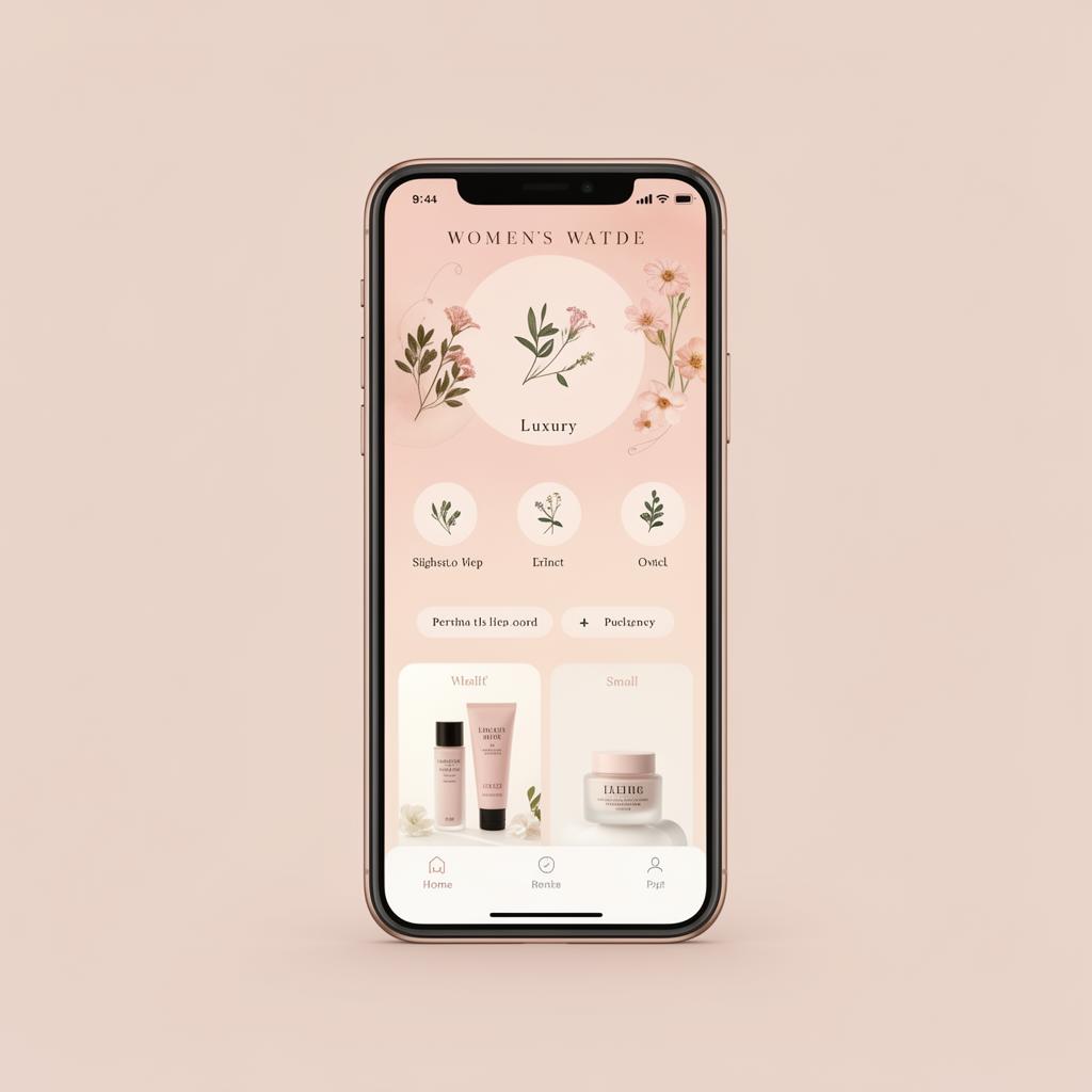 Aperçu de l'interface Stylo Maison App sur smartphone